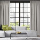 Eurofirany, zasłona zaciemniająca gotowa, na taśmie, Pierre, 140-300 cm, beżowy