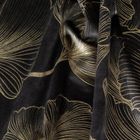 Eurofirany, zasłona zaciemniająca gotowa, na taśmie, Stella, 140-300 cm, czarny