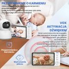 Extralink, Reya, MO570, niania elektroniczna z monitorem, obracana, 5 cali