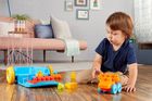 Fisher-Price, Mega Bloks, Mobilna walizeczka z klockami, 16 elementów