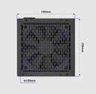 Gembird, zasilacz komputerowy, ATX 750W, aktywne PFC 12 cm, fan 80
