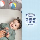 Graco, Contour Electra, łóżeczko niemowlęce z funkcją wibracji, Black