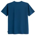 Granatowa koszulka basic o kroju relaxed NOWEAR