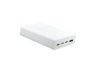 Green Cell, powerbank, Powerplay 20S, biały, 20000MAH 22,5W 3X USB-C PD 1X USB-A
