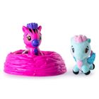Hatchimals, 2 jajka z figurkami i gniazdo, zestaw
