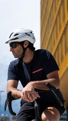 HJC, Crosser, kask rowerowy, rozmiar M, biały