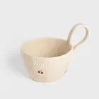 Homla, Isernia, filiżanka ze spodkiem, w wisienki, 0,2l