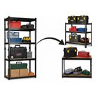 Humberg, regał magazynowy, metalowy, czarny, 183-90-40 cm, HR-853