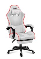 Huzaro, Force 4.7, fotel gamingowy, RGB, White