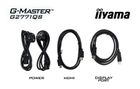 Iiyama, monitor, 27", G2771QS-B1, QHD, Fast IPS, DP, 2xHDMI, 200Hz, 350cd