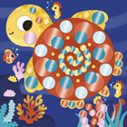 Janod, My arts & crafts, Zwierzęta, okrągłe naklejki, multizestaw kreatywny