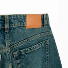 Jeansy wide leg unisex z odpinanymi nogawkami NOWEAR