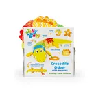 JollyBaby, Krokodyl Oskar z miarką, zabawka sensoryczna