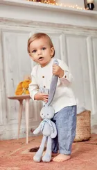 Kaloo, Lapinoo, Królik, przytulanka w pudełku, lawendowy, 25 cm