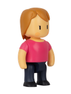 Kids World, Stumble Guys, Deluxe Box, zestaw mini figurek, 6 szt.