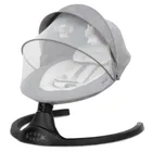 Kidwell, Luxi, bujaczek leżaczek 2w1, elektryczny, dark melange/black