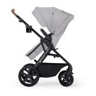 Kinderkraft, A-Tour, Mink, wózek wielofunkcyjny, 3w1, Light Grey