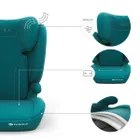 Kinderkraft, I-Spark 2 Plus, i-Size, fotelik samochodowy, green, 100-150 cm