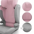 Kinderkraft, I-Spark 2 Plus, i-Size, fotelik samochodowy, pink, 100-150 cm