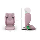 Kinderkraft, Junior Fix 2 Plus, i-Size, fotelik samochodowy, pink, 100-150 cm