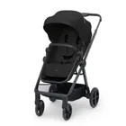Kinderkraft, Newly, wózek wielofunkcyjny, 4w1, classic black