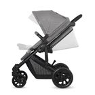Kinderkraft, Prime Lite, wózek wielofunkcyjny 3w1, Grey
