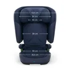 Kinderkraft, Unity 2, fotelik samochodowy, i-Size, navy, 100-150 cm