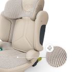 Kinderkraft, XPAND 2 PRO, i-Size, fotelik samochodowy, beige, 100-150 cm