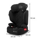 Kinderkraft, XPAND, fotelik samochodowy, 15-36 kg, czarny