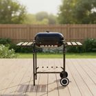 Kinghoff, grill węglowy na kółkach z półkami, kh-2034