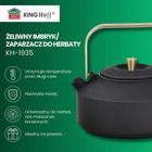 Kinghoff, zaparzacz żeliwny imbryk z filtrem, 1l