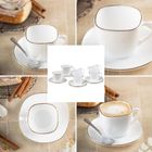 Kinghoff, zestaw kawowy, 6 filiżanek ze spodeczkami, KH-1930