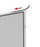 Kistenberg, zestaw pojemników, kuwet warsztatowych, bineer short, czerwone, 8 szt.