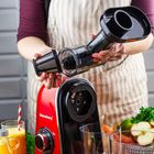 Klausberg, sokowirówka, wyciskarka wolnoobrotowa, czerwona, KB-7870