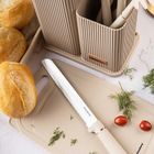 Klausberg, zestaw noży i przyborów kuchennych z deską w stojaku