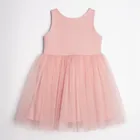 Komplet dziewczęcy, Sukienka, Bolerko, różowy, Nicol