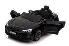 Lean Cars, Audi E-Tron GT, pojazd na akumulator, czarny, QLS-6888