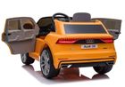 Lean Cars, Audi Q8, pojazd na akumulator, pomarańczowy lakierowany