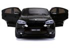 Lean Cars, BMW X6M, pojazd na akumulator, czarny lakierowany