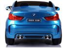 Lean Cars, BMW X6M, pojazd na akumulator, niebieski lakierowany