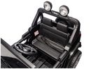 Lean Cars, Jeep Rubicon, pojazd na akumulator 4-4, DK-JWR556 4-200W 24V, czarny