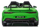 Lean Cars, Mercedes GT63 AMG, pojazd na akumulator, DK-GT63 24V, cichy silnik, matowy zielony