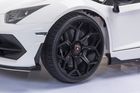 Lean Toys, Lamborghini Aventador SX2028, pojazd na akumulator, biały