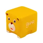 Lean Toys, miękkie klocki edukacyjne, zwierzątka, 6 szt.