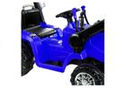Lean Toys, Traktor, pojazd na akumulator, niebieski