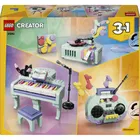 LEGO Creator, Dekoracyjny fortepian z kotem, 31392