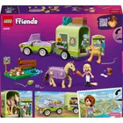 LEGO Friends, Przyczepa z koniem i źrebaczkiem, 42695
