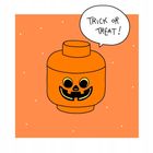 LEGO, mała głowa, pumpkin, pojemnik do przechowywania, rozmiar S, 2l