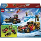 LEGO NINJAGO, Wielofunkcyjne pojazdy Kaia i Cole’a, 71864