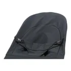 Leżaczek, bujaczek dziecięcy, czarny